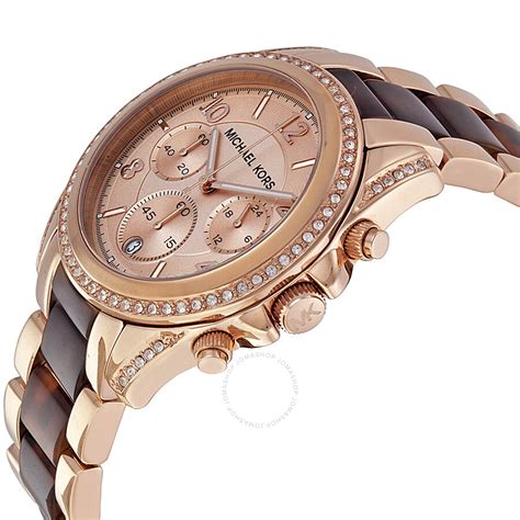 michael kors blair chrono mk5859|Michael Kors Blair Rose Dial Rose Gold.